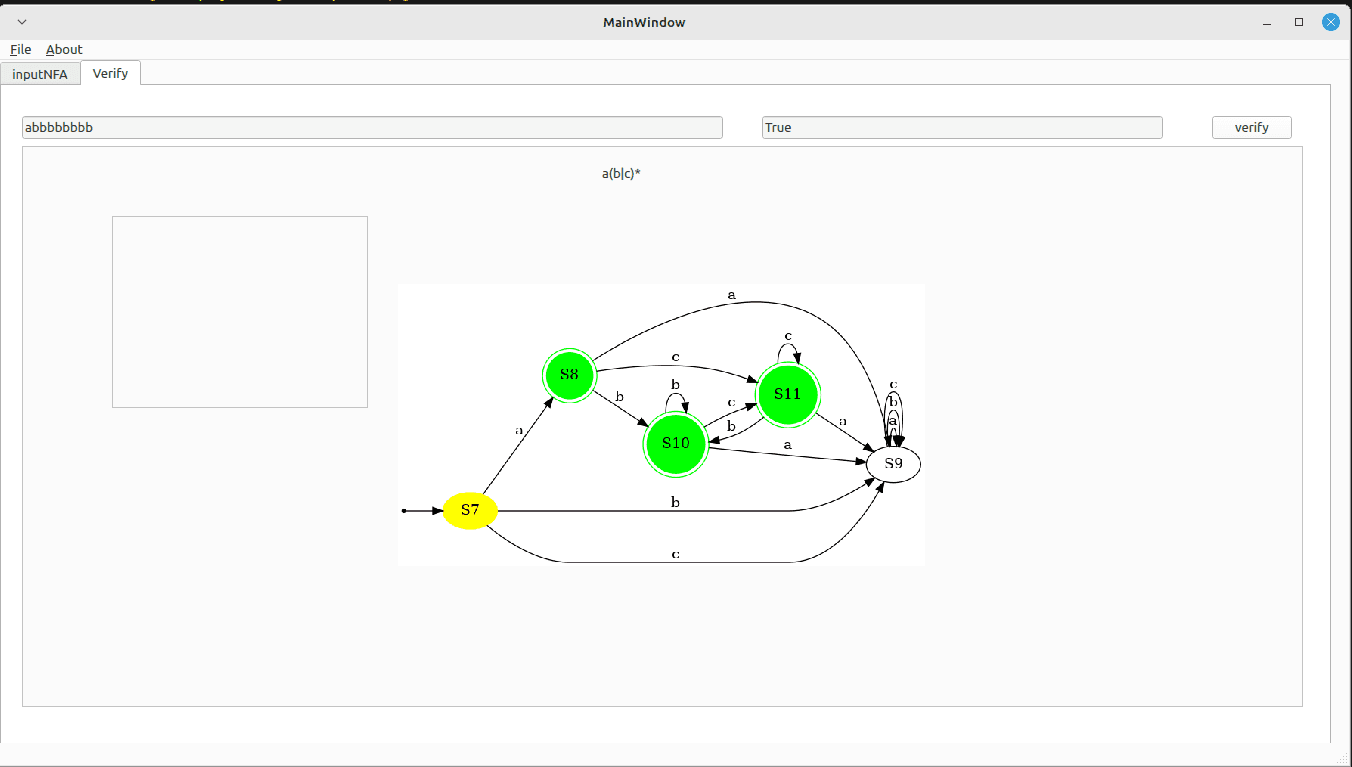 Verificación de Cadenas en el AFD