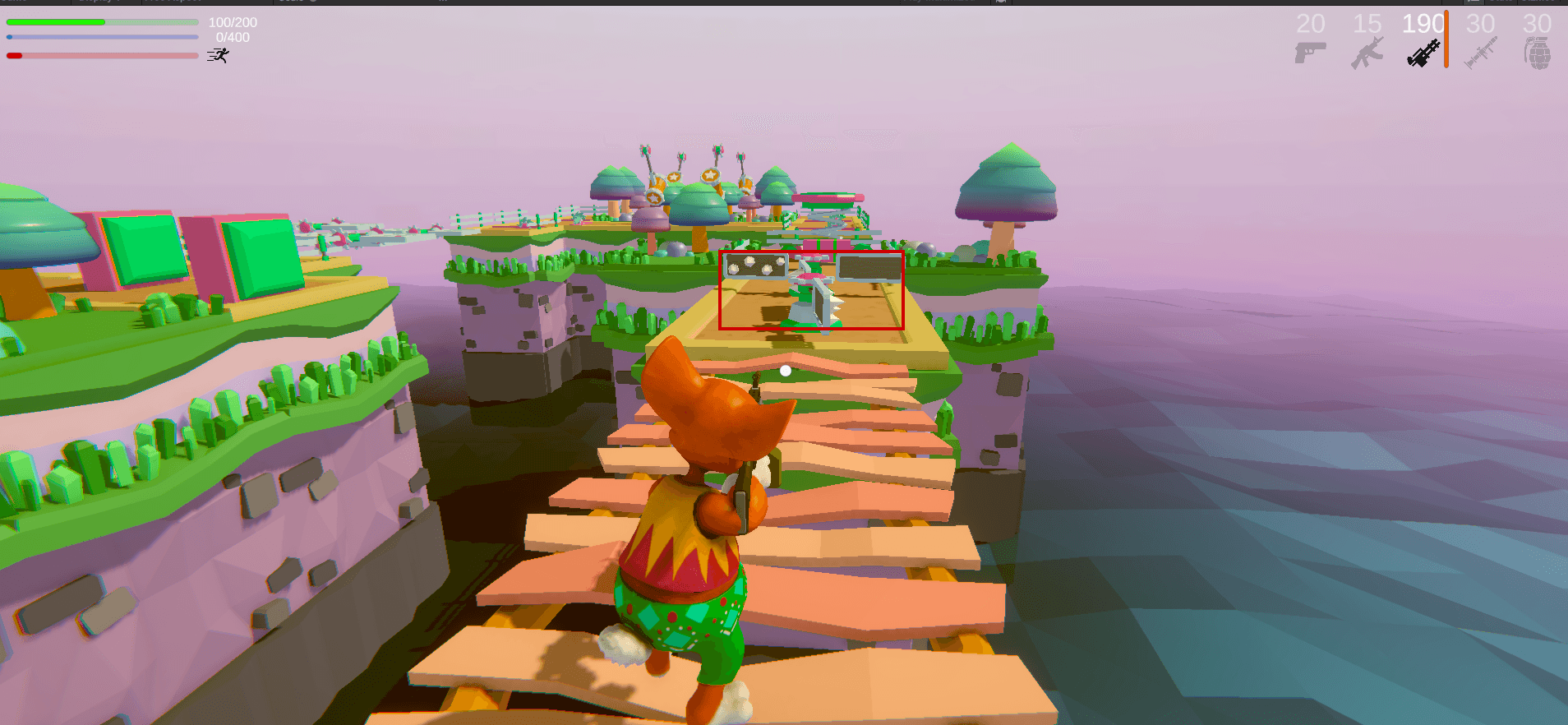 Dual Blade Rotating Enemy